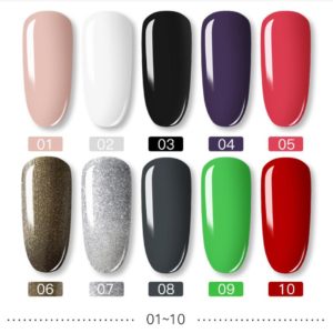 UV&LED Shellack Gellack gel nail polish pure color 7ml 58färger
