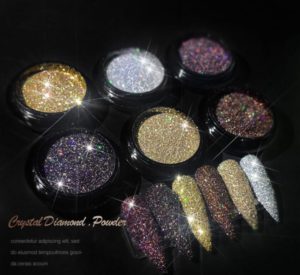Crystal diamond powder glitter