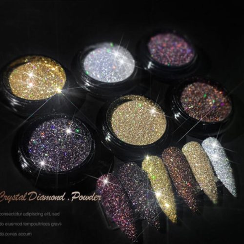 Crystal diamond powder glitter