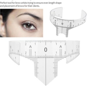 Mätning Verktyg för Ögonbryn - Ögonbrynslinjal C