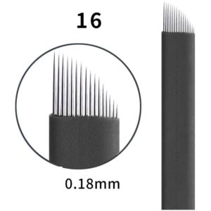 Microblading #16 0.18mm Magic Black Flex Blade
