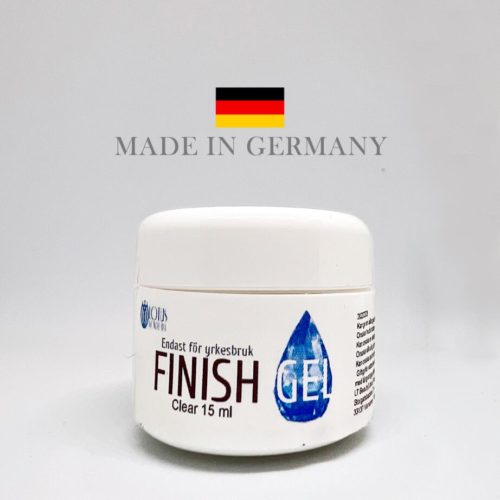 finish top coat gel clear 15 ml Made in Germany Endast för yrkesbruk