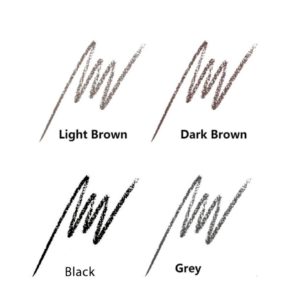 Ögonbrynspenna Vattenfast ögonbrynspenna Eyebrow pencil Brun Svart Mörkbrun Askgrå 4 olika färger att välja på
