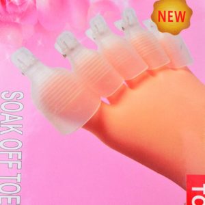 Soak off cap clip Nagellacksborttagning för tånaglar Fotvård