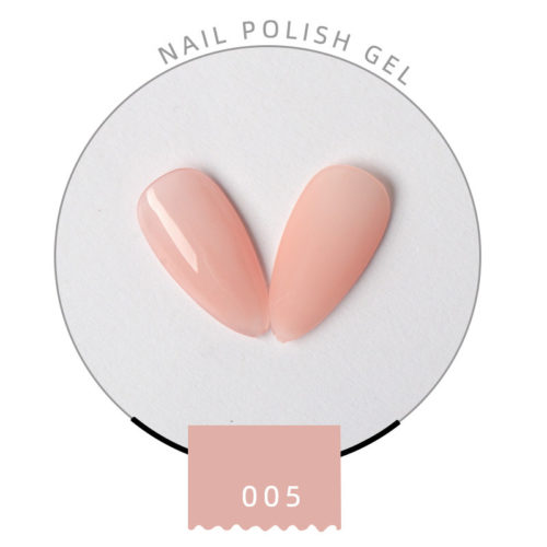 Gellack Shellack klassiska färger seriren cover pink hudfärg 15 ml Stor volym nr 005